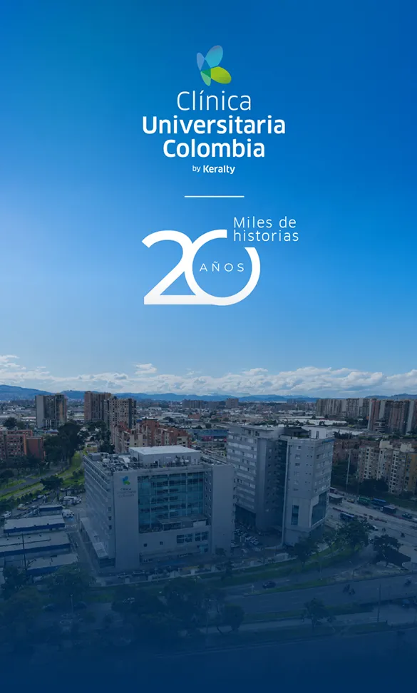 Banner de conmemoracion de 20 años